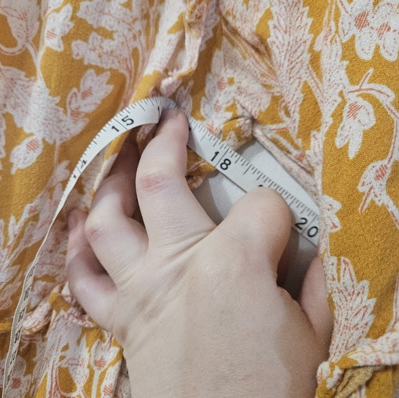 Rachel Zoe boho floral button down blouse(please see description) - Picture 6 of 7